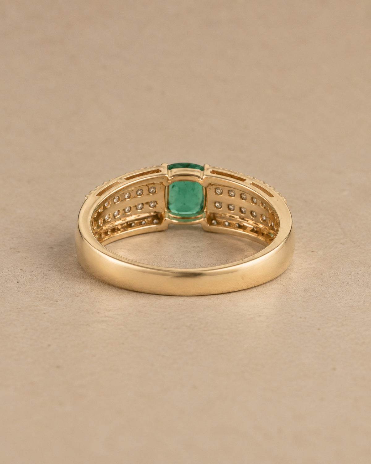 Valentina Emerald & Diamond Ring