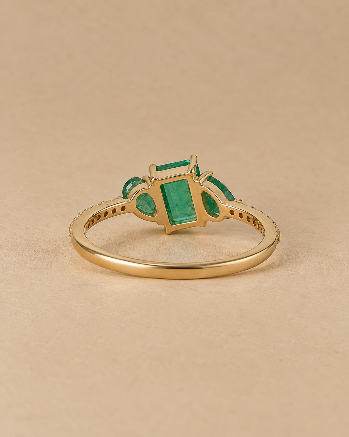 Allegra Emerald & Diamond Ring